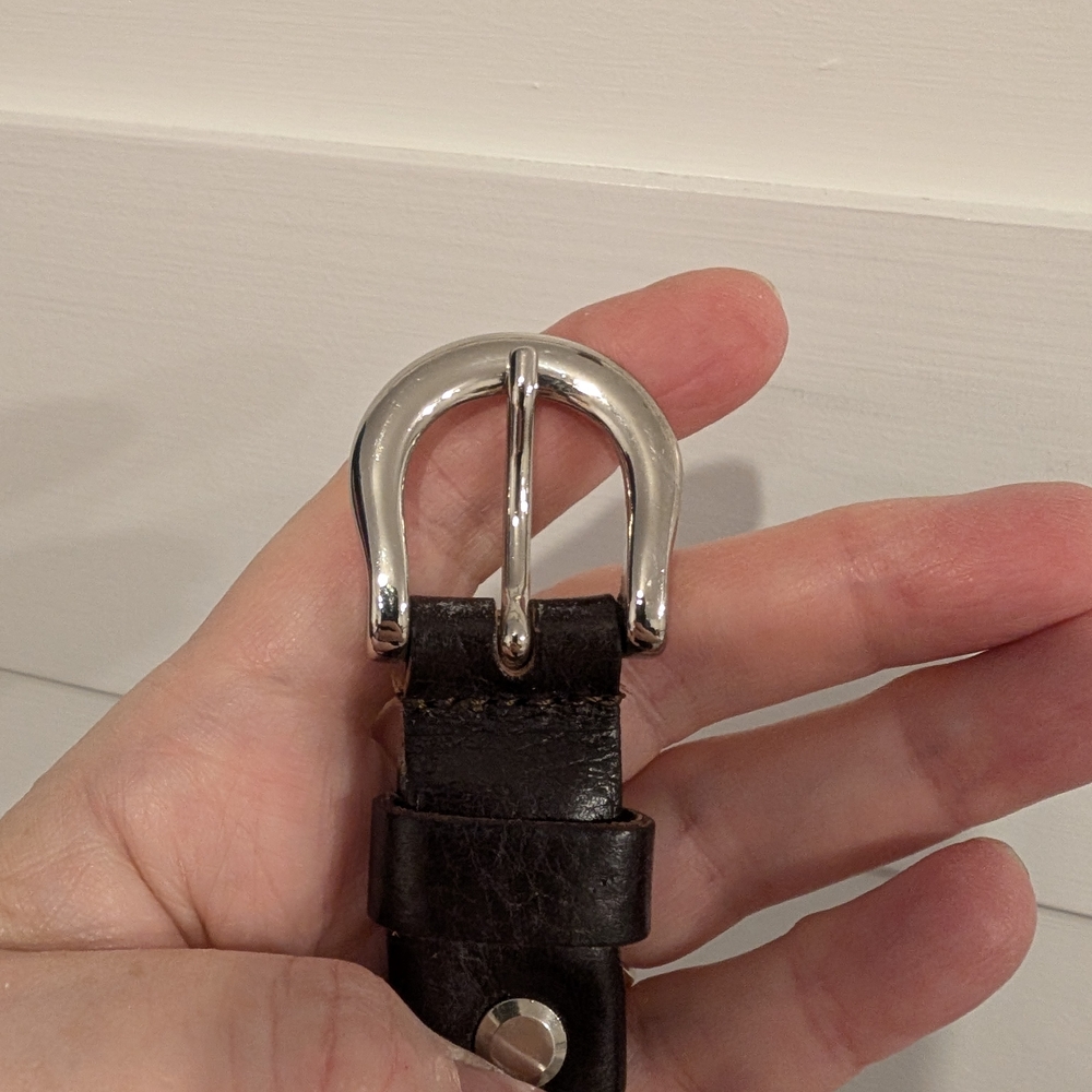 Multicolor Braided Leather Belt - Picture 3 of 4